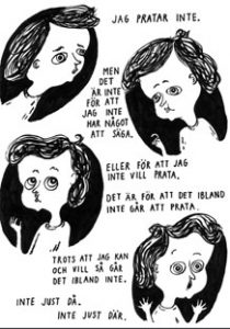 Illustration: Emma Rendel/Tala om tystnad
